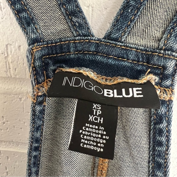 Indigo Blue Maternity overalls - Picture 3 of 4